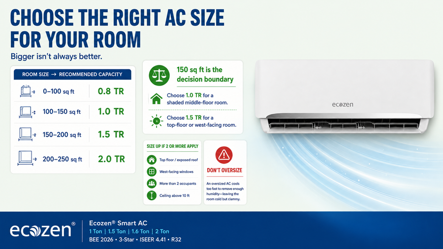 What AC size do you need? Room size to tonnage, explained